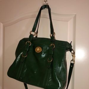 Authentic Green Coach Purse